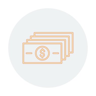 para düz simgesi, vektör illüstrasyonu