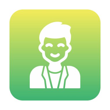 Doktor simgesinin vektör çizimi