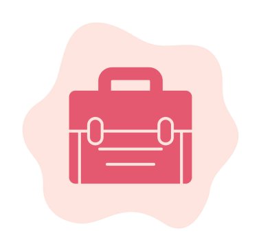 Çanta. Web simgesi basit tasarım                          