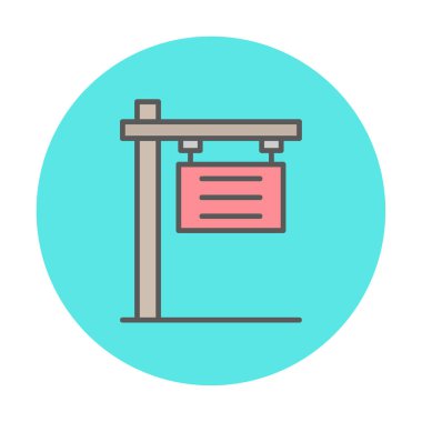 Tabela. Web simgesi basit tasarım 