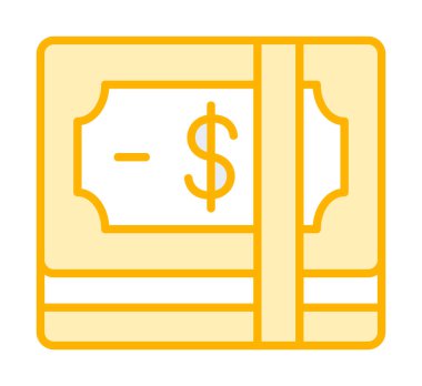 para düz simgesi, vektör illüstrasyonu