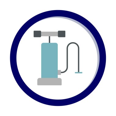 Hava Pompası Taslak Simge vektör çizimi tasarımı