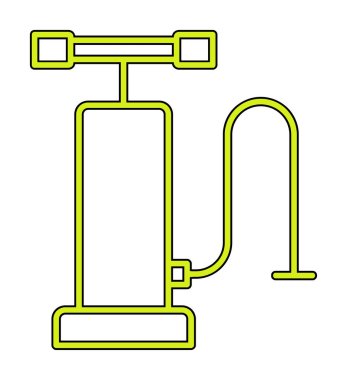 Hava Pompası Taslak Simge vektör çizimi tasarımı