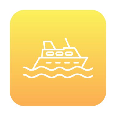 Gezinti. Web simgesi basit illüstrasyon 