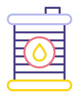 Fıçı ikonu. Vektör İllüstrasyonu