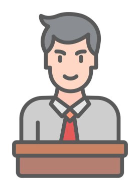 ana bilgisayar simgesi vektör çizimi