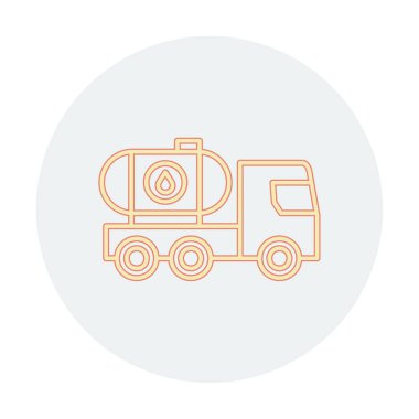 Oil Tank icon vector illustration