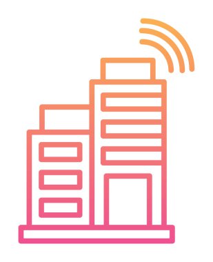 vector illustration of smart city  