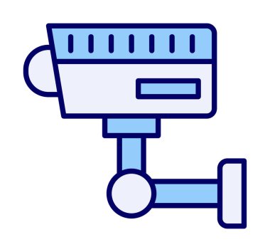 ccTV kamerasının vektör illüstrasyonu 