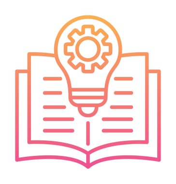 Genel Bilgi web simgesi, eğitim öğrenme kavramı                      