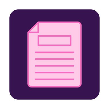 Seo Rapor. dosya belgesi izole edilmiş simge vektör illüstrasyon tasarımı                    