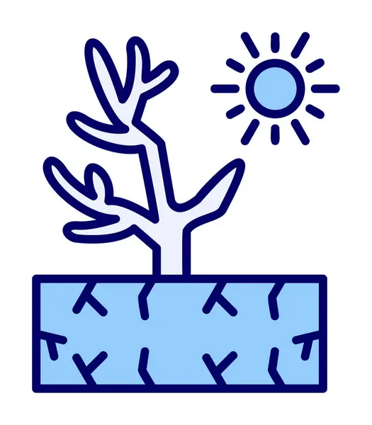 stock vector coral icon vector illustration