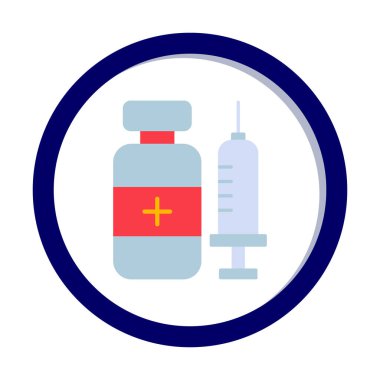 Şırıngalı ilaç şişesi