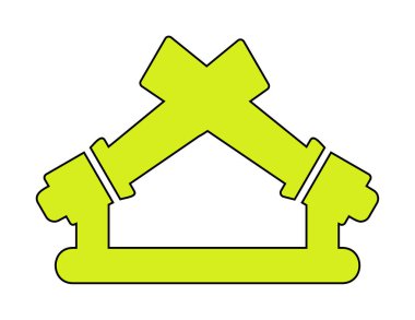 Spots Lights simge vektör illüstrasyonunu gösterir