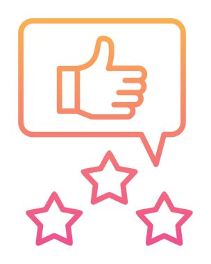  Simge vektör illüstrasyonunu gözden geçir