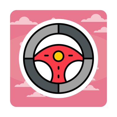 direksiyon simgesi vektör illüstrasyon tasarımı                       