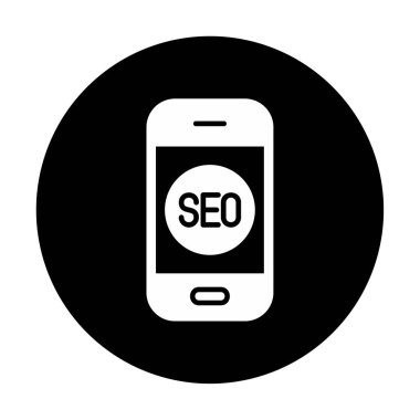 seo web simgesi vektör resimli akıllı telefon