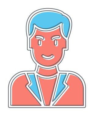 Doktor simgesinin vektör çizimi