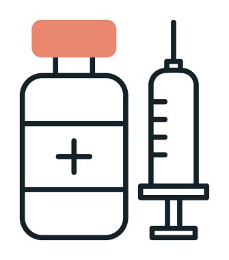 Şırıngalı ilaç şişesi