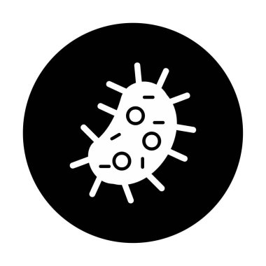 amoeba simge vektör illüstrasyon tasarımı