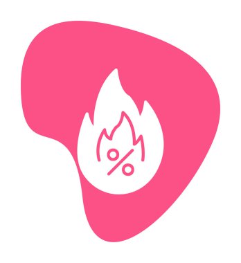 Hot Sale ikon vektör illüstrasyon tasarımı ile yangın