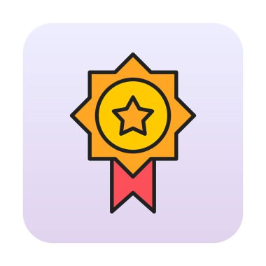 ödül vektör simgesi modern basit illüstrasyon