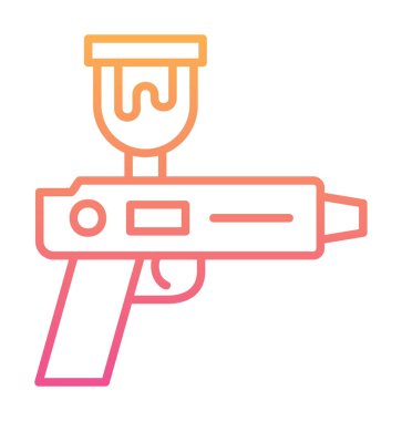 Spray Gun icon vector illustration