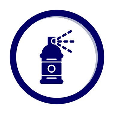 Boya spreyi simgesi, vektör illüstrasyonu 