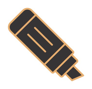 İşaretleyici simgesi tasarımı, vektör illüstrasyonu