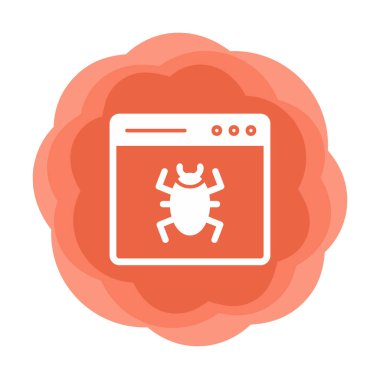 Yasak web sitesi vektör simgesi 