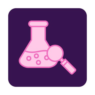 Araştırmacı simgesi beyaz arkaplanda izole edildi 