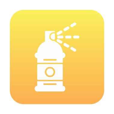 Boya spreyi simgesi, vektör illüstrasyonu 