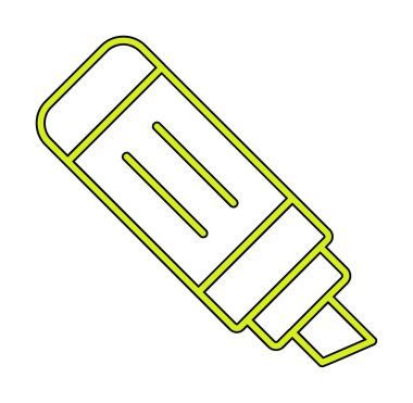 İşaretleyici simgesi tasarımı, vektör illüstrasyonu