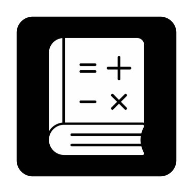 Matematik Kitabı vektör çizimi, simge ögesi arkaplanı          