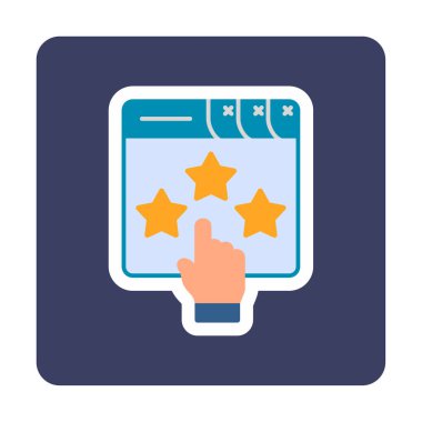 Basit sıralama simgesi, vektör illüstrasyonu