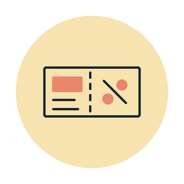 Faturacı Kara Cuma ikon vektör illüstrasyonu  