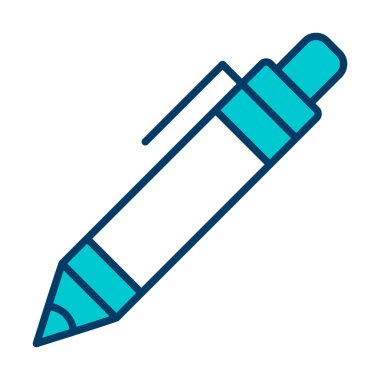 kalem ağı simgesi basit illüstrasyon