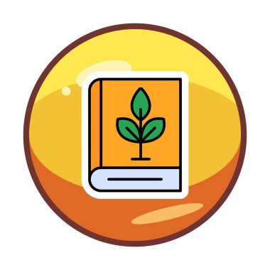 kitap simgesi, vektör illüstrasyonu basit tasarım