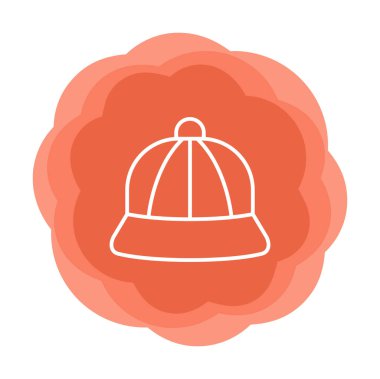 kapsül düz simgesi, vektör illüstrasyonu 