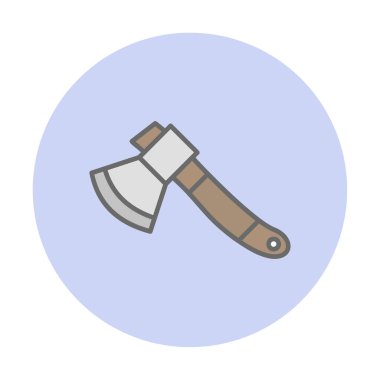 Balta. Web simgesi basit illüstrasyon