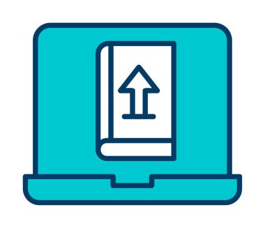 Simge işareti vektör çizim upload