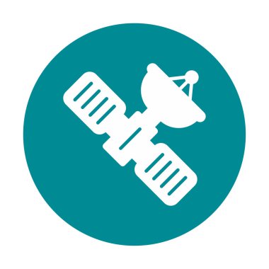 Uydu vektör çizimi, simge ögesi biçimi                     