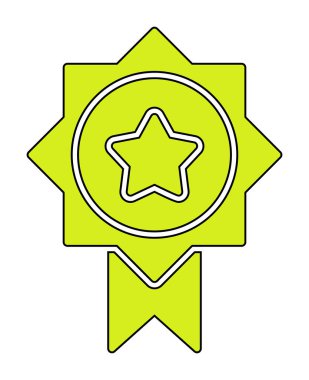 ödül vektör simgesi modern basit illüstrasyon