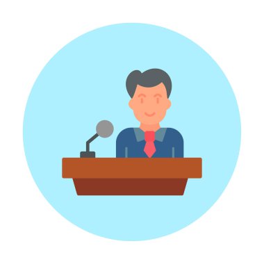 Ders vektör illüstrasyonu. düz biçim. 