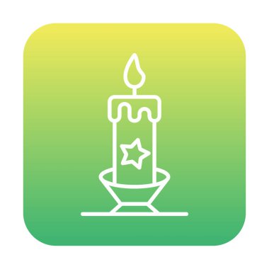 Mum web simgesi, vektör çizim