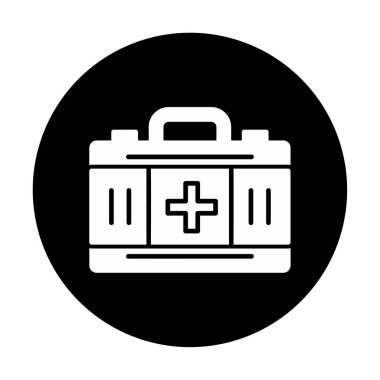 İlk yardım kiti vektör illüstrasyonu