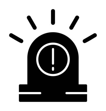 Uyarı simgesi, taslak biçimi, vektör illüstrasyonu