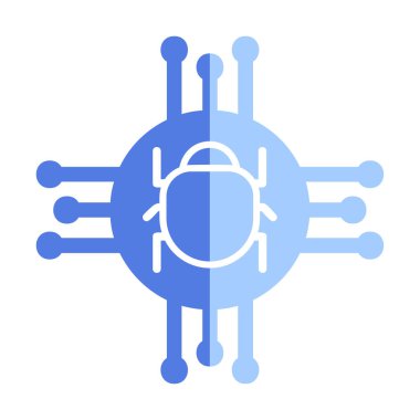 Casus yazılım simgesi. Basit illüstrasyon vektörü