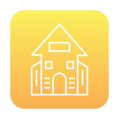 Üniversite oluşturma vektör simgesi