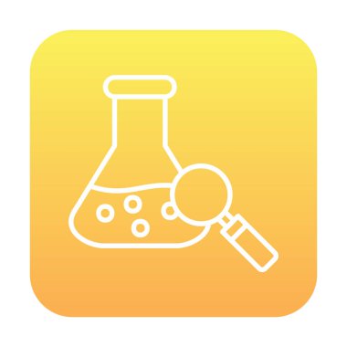 Araştırmacı simgesi beyaz arkaplanda izole edildi 